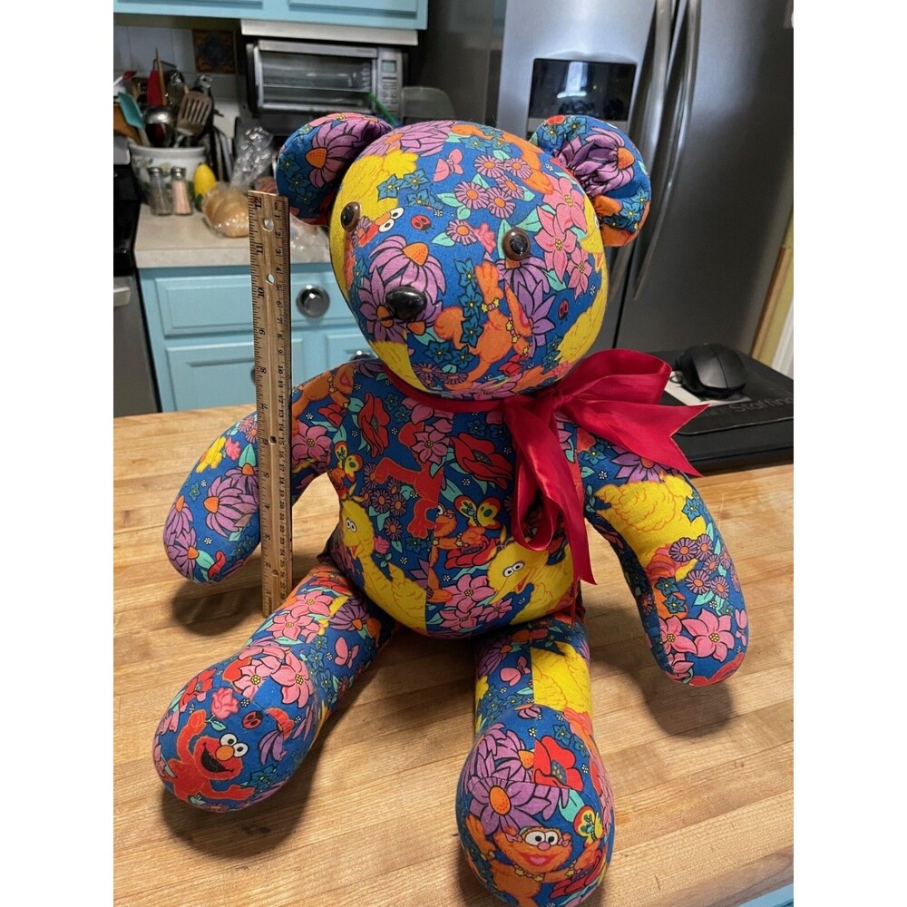 Large Hand-made Sesame Street stuffed Teddy Bear